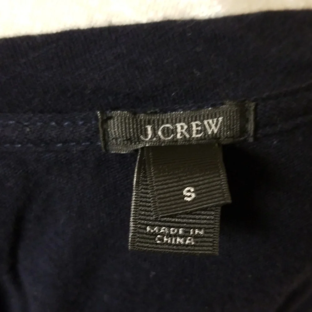 J. Crew paisley eyelet top